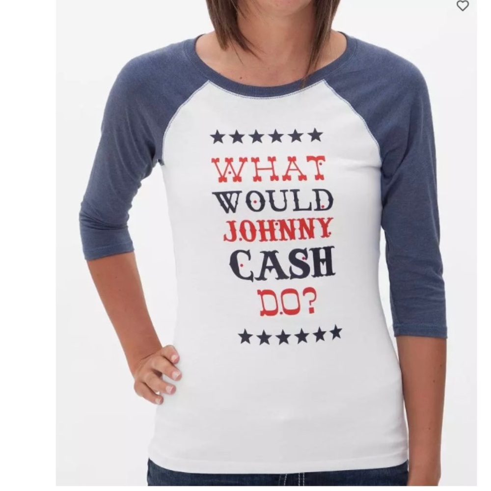 Cowgirl Justice Johnny Cash T-Shirt XL